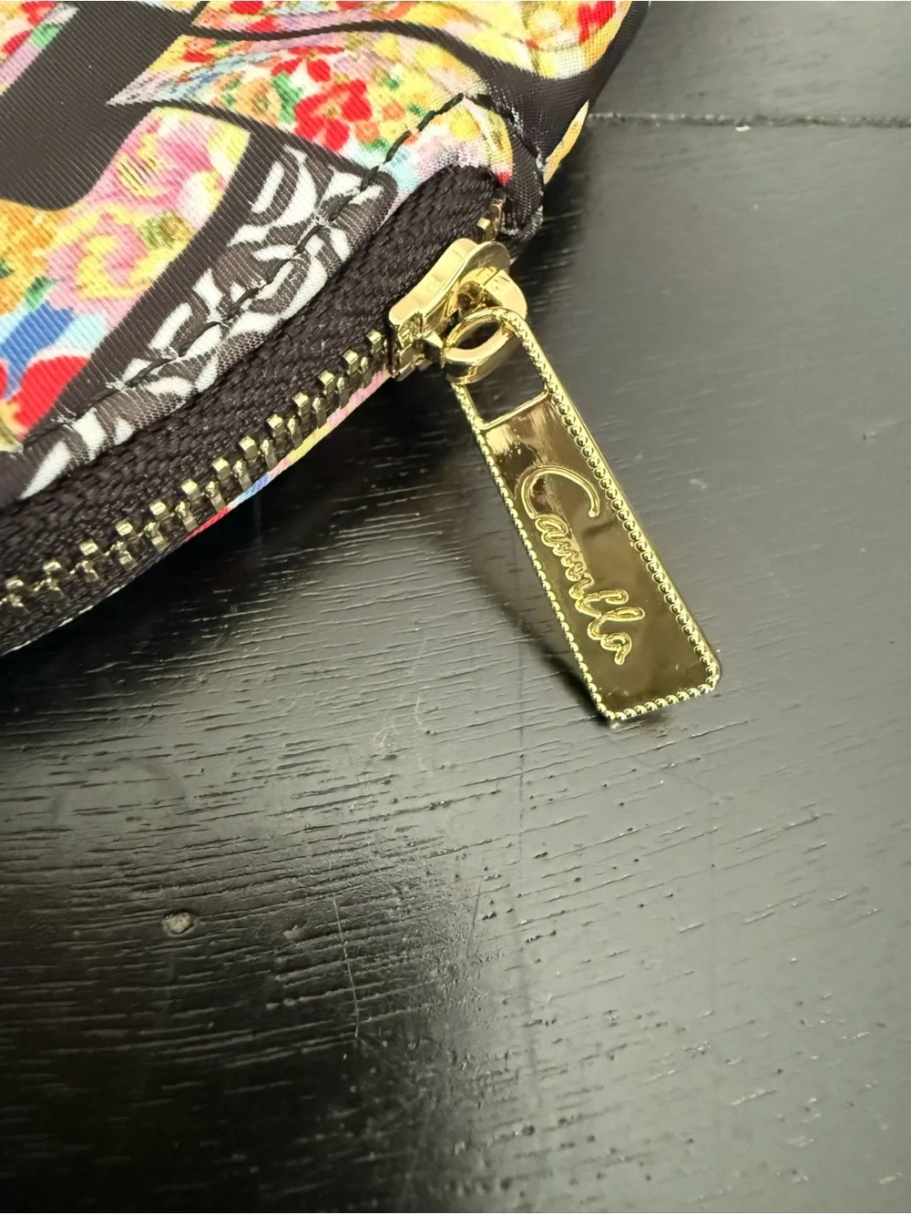 Camilla Multicolor Patterned Cosmetic Pouch